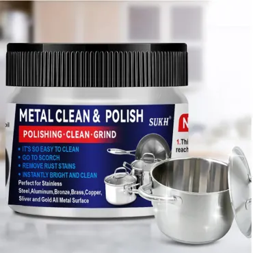 Паста за почистване и полиране на метални съдове 3 в 1 - PasteSteel