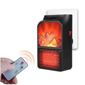 Отоплителна мини печка, духалка с камина ефект 1000W - MiniStove