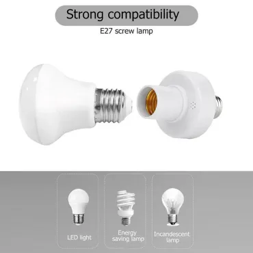 Основа за лампа, Превключвател Е27, Безжично дистанционно управление - LampControl E27