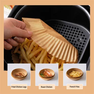 Незалепващи подложки за Air Fryer-50бр - PaperPads