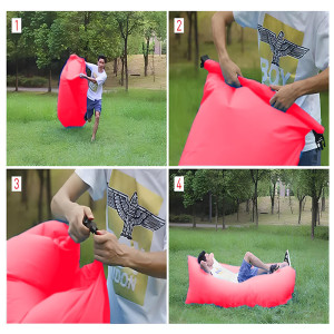 Надуваемо легло за къмпинг, плаж или риболов - AirBed