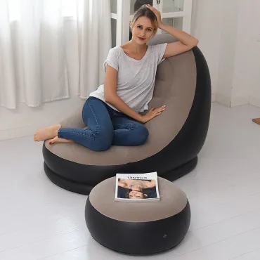 Надуваемо канапе с подложка за крака - InflatableSofa