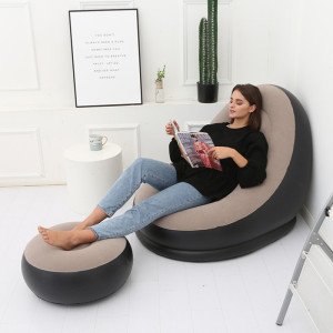 Надуваемо канапе с подложка за крака - InflatableSofa