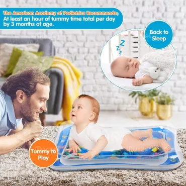 Надуваема водна подложка и възглавничка за бебе - BabyPad