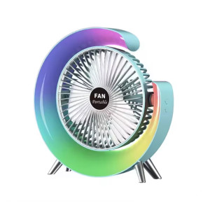 Мултифункционален вентилатор с 5 режима на осветление - ColorCoolFan