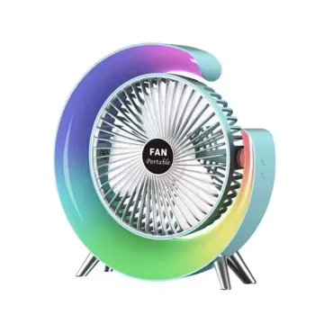 Мултифункционален вентилатор с 5 режима на осветление - ColorCoolFan