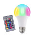 Многоцветна LED крушка с дистанциионно - LED bulb