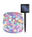Водоустойчив многоцветен светещ соларен маркуч 10м - SolarHose