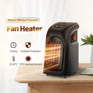 Мини вентилаторна печка-духалка за контакт 400W/500W/900W - Mini Heater
