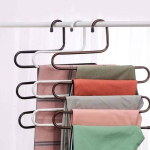 Метална закачалка органайзер за поли, панталони и колани - TrouserHanger