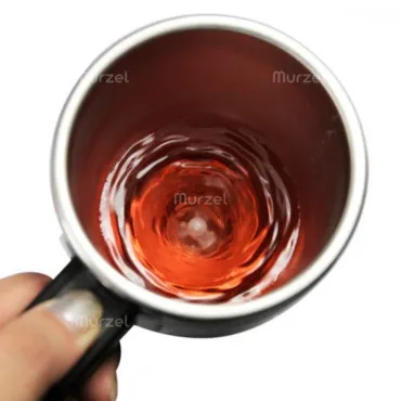 Малка саморазбъркваща се термочаша за кафе, чай и за път - LittleThermos