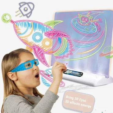 Магическа детска дъска за рисуване 3d - MagicBoard
