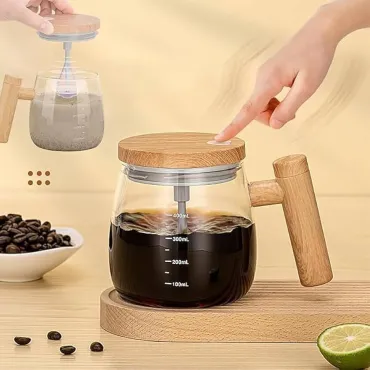 Луксозна чаша за кафе, саморазбърваща се чаша 400мл. - MixingCup