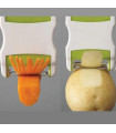 Кухненско ръчно ренде+белачка 2в1- Kitchen grater/peeler
