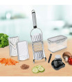 Кухненско мултифункционално ренде с приставки за плодове и зеленчуци - KitchenGrater