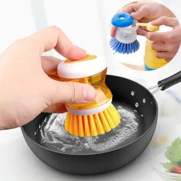 Кухненска четка с дозатор за препарат, четка за почистване на съдове - MiniKitchenBrush