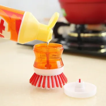 Кухненска четка с дозатор за препарат, четка за почистване на съдове - MiniKitchenBrush