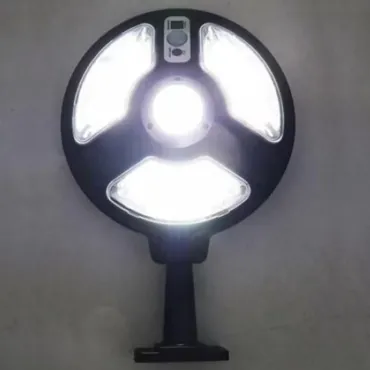 Кръгла соларна градинска лампа с дистанционно, водоустойчива - RoundLamp
