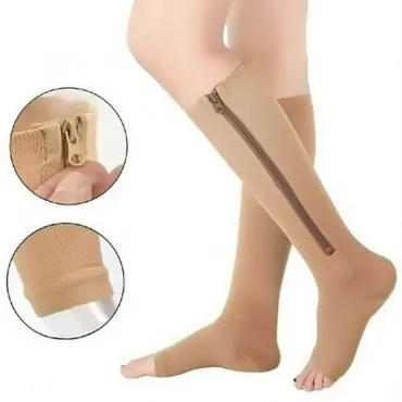 Компресивни стягащи чорапи с цип - Compression socks
