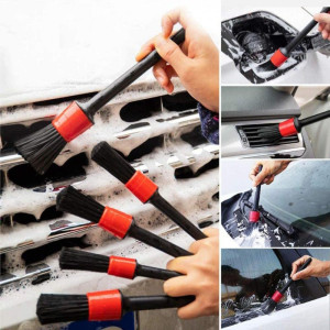 Комплект четки за почистване на кола, интериор и екстериор - AutoDetail Brush Set