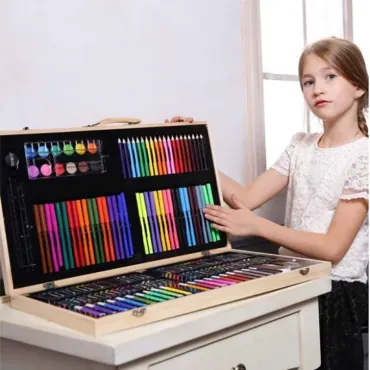 Комплект за оцветяване и рисуване от 180 части - ColoringSet