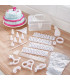 Комплект за декорация на сладкиши и торти от 100 части - CakeDecorKid