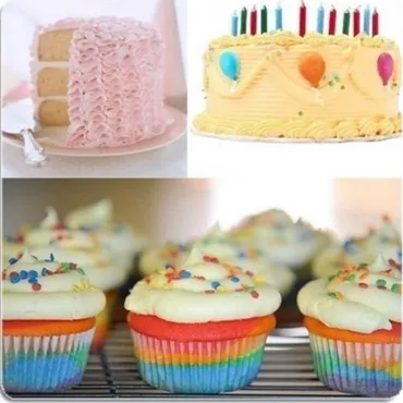 Комплект за декорация на сладкиши и торти от 100 части - CakeDecorKid