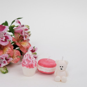 Комплект ароматни соеви свещи Сладост - CuteSet
