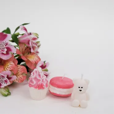 Комплект ароматни соеви свещи Сладост - CuteSet