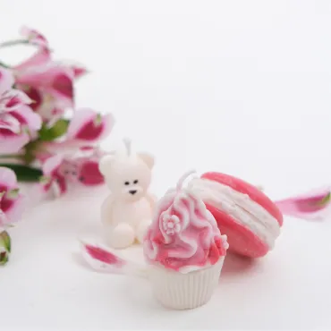 Комплект ароматни соеви свещи Сладост - CuteSet