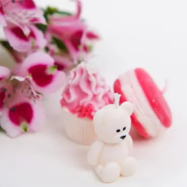 Комплект ароматни соеви свещи Сладост - CuteSet