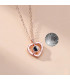 Колие с надпис Обичам те на 100 езика - LoveYouNecklace
