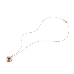 Колие с надпис Обичам те на 100 езика - LoveYouNecklace