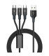 Кабел за зареждане 3 в 1 - ChargCable