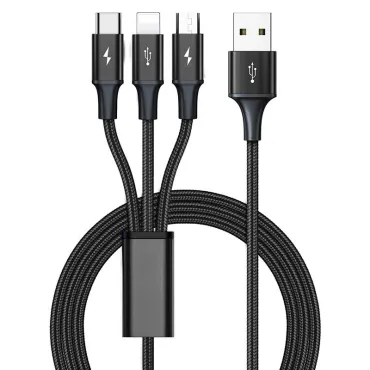 Кабел за зареждане 3 в 1 - ChargCable