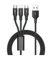 Кабел за зареждане 3 в 1 - ChargCable