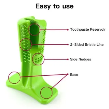 Играчка за куче, дентална четка за почистване на зъби - Dog toothbrush