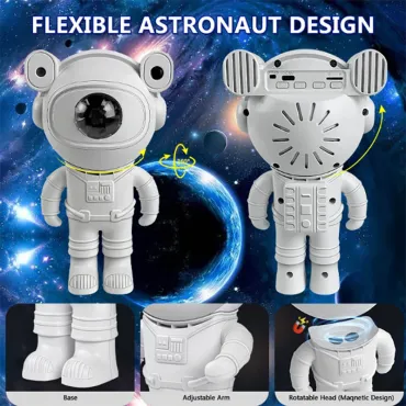 Звезден проектор Астронавт. Нощна лампа за деца - AstroProjector