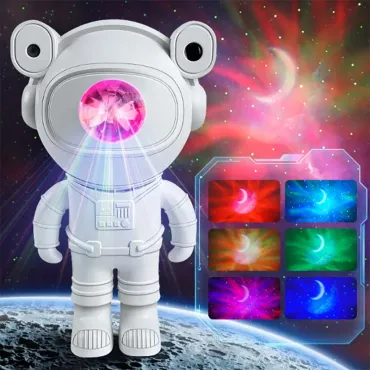 Звезден проектор Астронавт. Нощна лампа за деца - AstroProjector