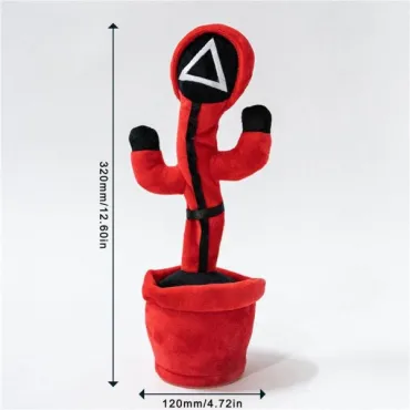 Забавен танцуващ и повтарящ кактус - Red Cactus