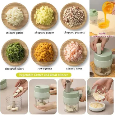 Електрически чопър за рязане с USB зареждане - Food Chopper