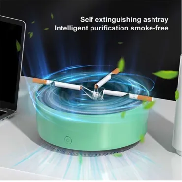 Електрически бездимен пепелник с филтър против дим - SmokelessAshtray