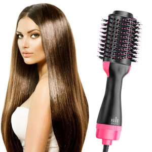 Електрическа четка за коса, четка сешоар за изправяне и обем - VolumeBrush