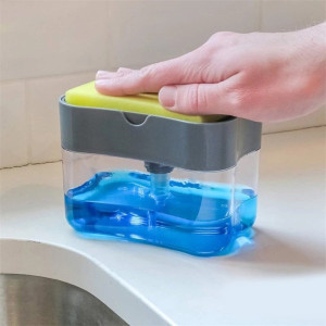 Диспенсър с помпа дозатор за веро+подарък гъба - Pump Dispenser