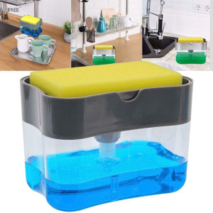 Диспенсър с помпа дозатор за веро+подарък гъба - Pump Dispenser