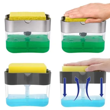 Диспенсър с помпа дозатор за веро+подарък гъба - Pump Dispenser