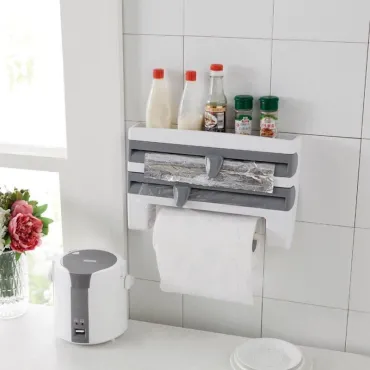 Диспенсър за кухненска хартия и фолио 3 в 1 - PaperHolder