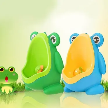 Детски писоар за стена във формата на жаба - FrogPotty