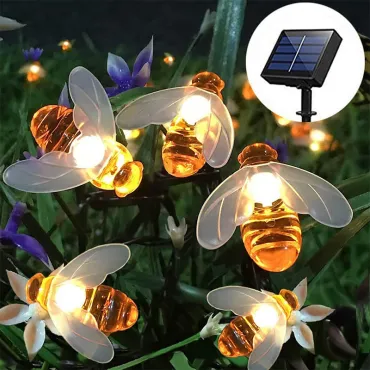Декоративни соларни лампи за градина Пчелички - LampsBees