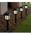 Градинска соларна лампа тип фенер - Solar lamp